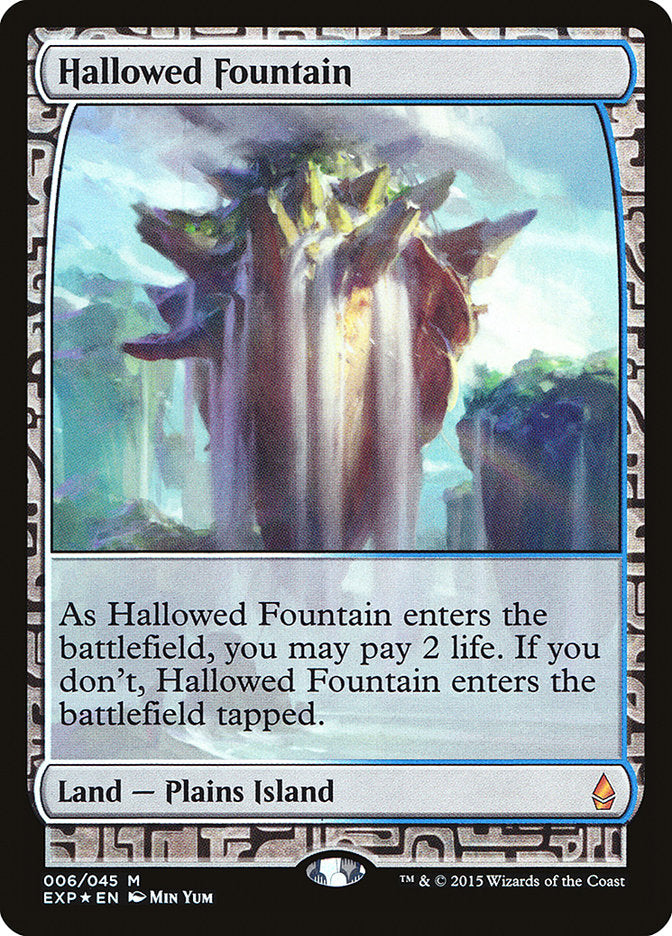 Hallowed Fountain [Zendikar Expeditions] | Gamers Paradise