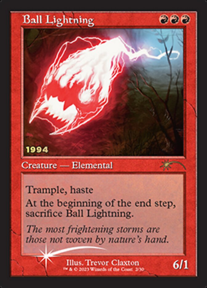 Ball Lightning [30th Anniversary Promos] | Gamers Paradise