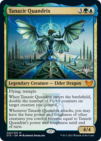 Tanazir Quandrix (Promo Pack) [Strixhaven: School of Mages Promos] | Gamers Paradise