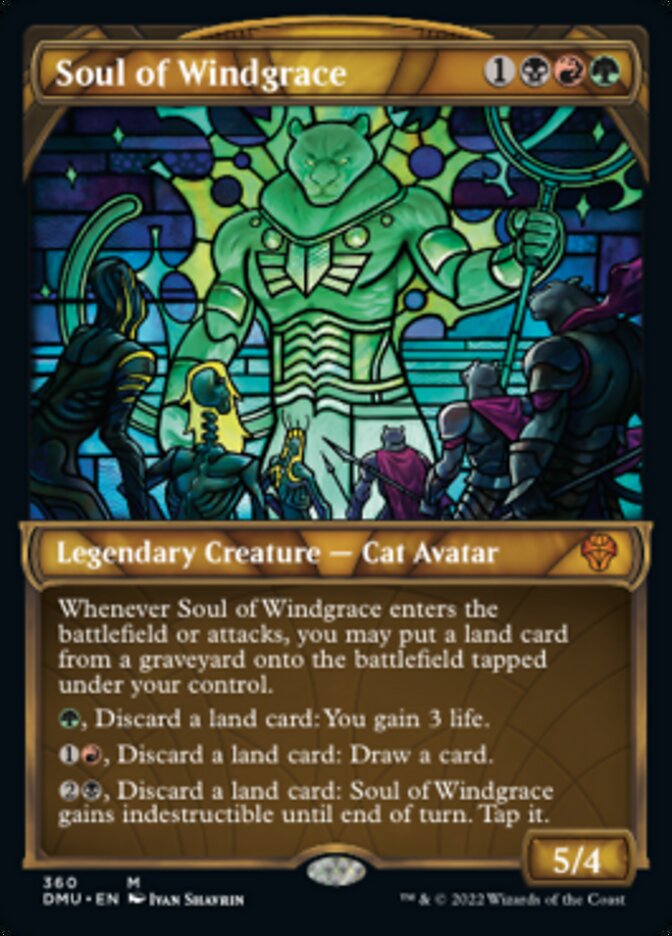Soul of Windgrace (Showcase Textured) [Dominaria United] | Gamers Paradise
