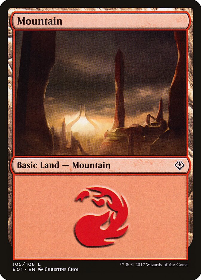 Mountain (105) [Archenemy: Nicol Bolas] | Gamers Paradise
