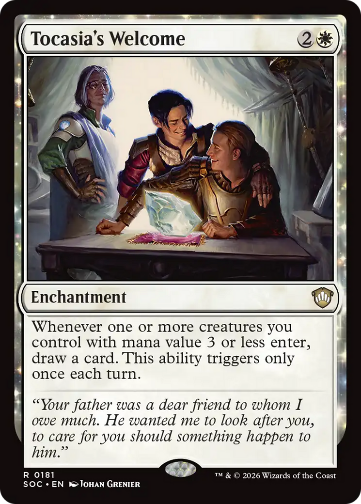 Tocasia's Welcome [Secrets of Strixhaven Commander] | Gamers Paradise