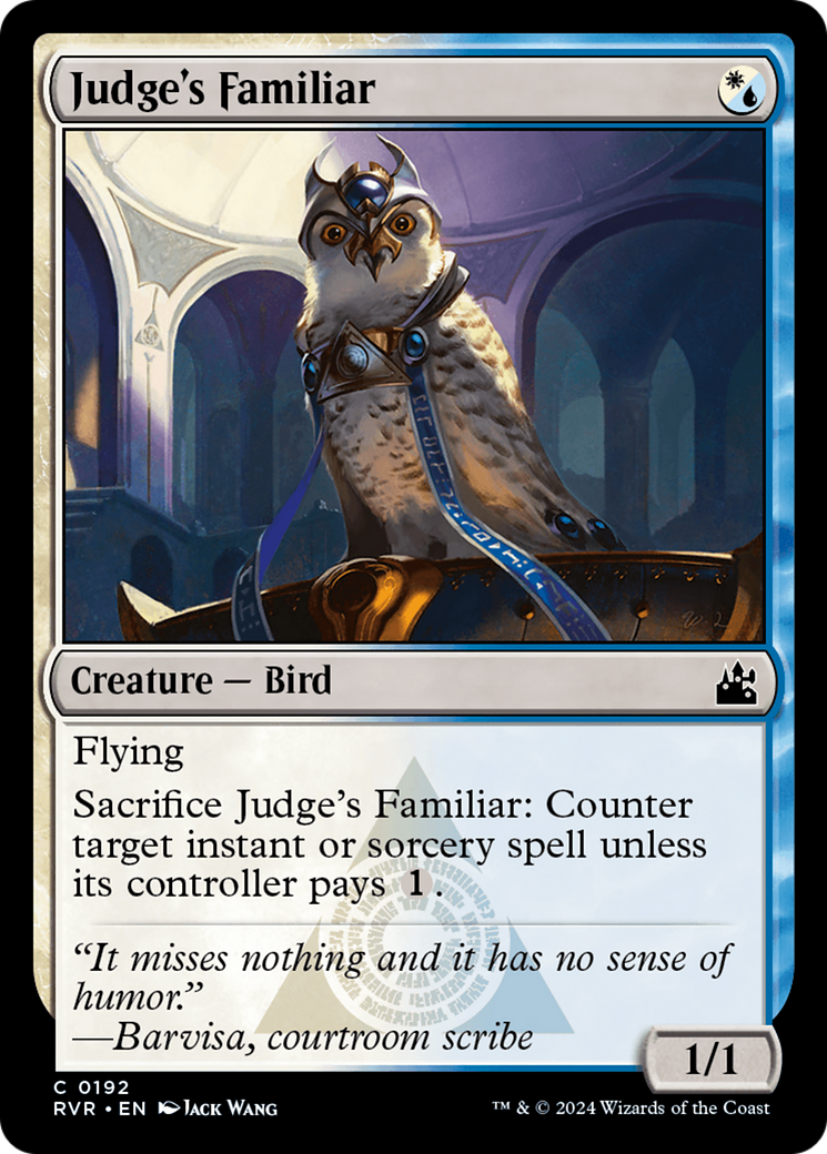 Judge's Familiar [Ravnica Remastered] | Gamers Paradise