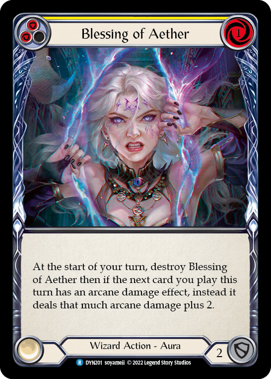 Blessing of Aether (Yellow) [DYN201] (Dynasty) | Gamers Paradise