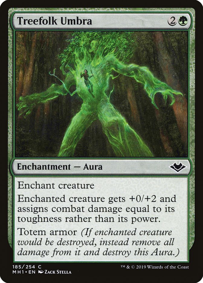 Treefolk Umbra [Modern Horizons] | Gamers Paradise