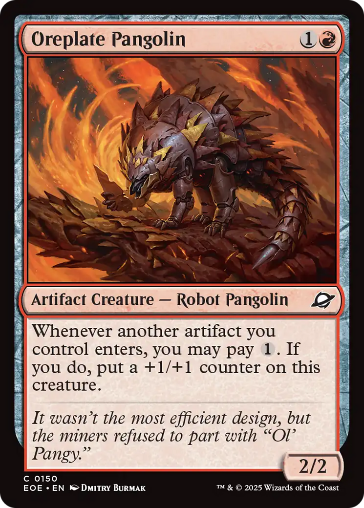Oreplate Pangolin [Edge of Eternities] | Gamers Paradise