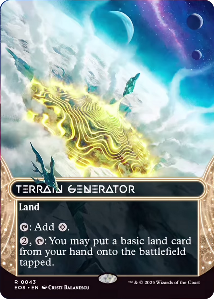 Terrain Generator (0043) (Borderless) [Edge of Eternities: Stellar Sights] | Gamers Paradise