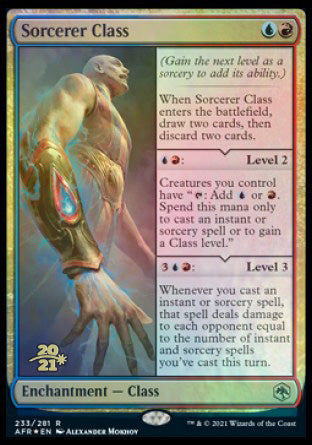 Sorcerer Class [Dungeons & Dragons: Adventures in the Forgotten Realms Prerelease Promos] | Gamers Paradise