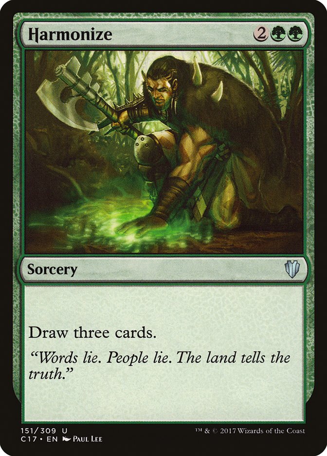 Harmonize [Commander 2017] | Gamers Paradise
