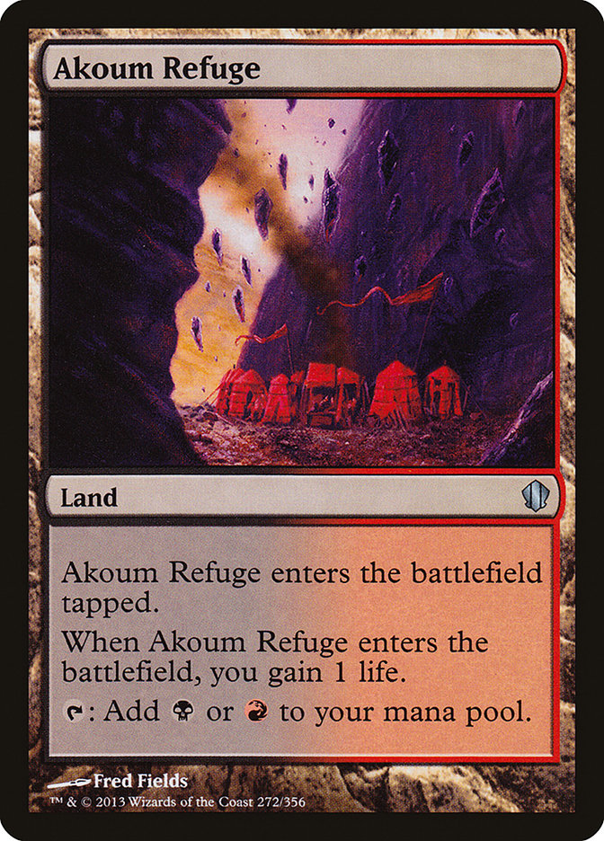 Akoum Refuge [Commander 2013] | Gamers Paradise