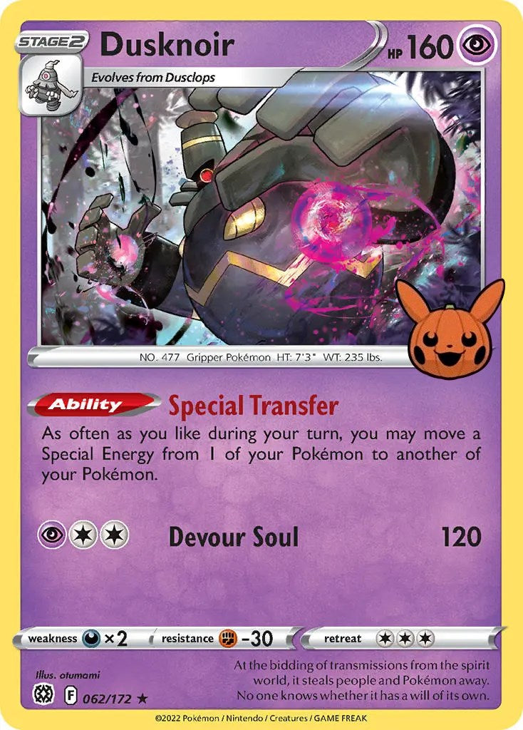 Dusknoir (062/172) [Trick or Trade] | Gamers Paradise