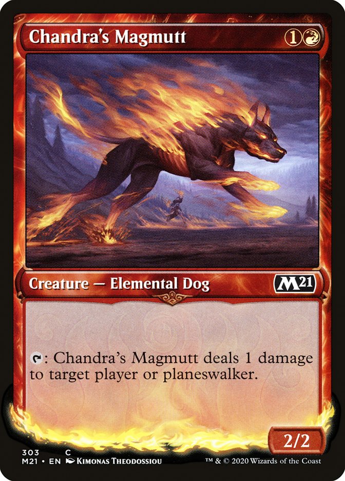 Chandra's Magmutt (Showcase) [Core Set 2021] | Gamers Paradise