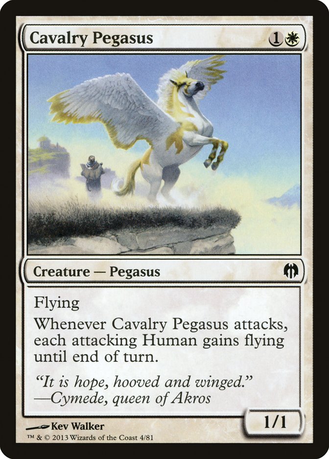 Cavalry Pegasus [Duel Decks: Heroes vs. Monsters] | Gamers Paradise