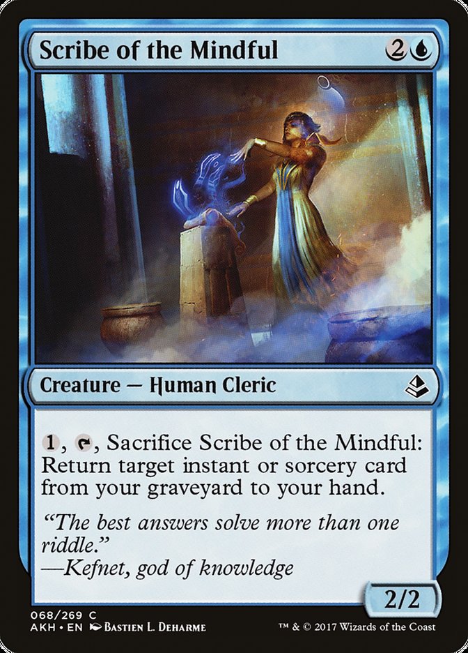 Scribe of the Mindful [Amonkhet] | Gamers Paradise