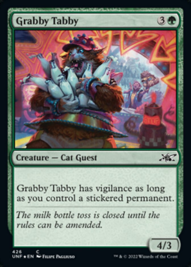 Grabby Tabby (Galaxy Foil) [Unfinity] | Gamers Paradise