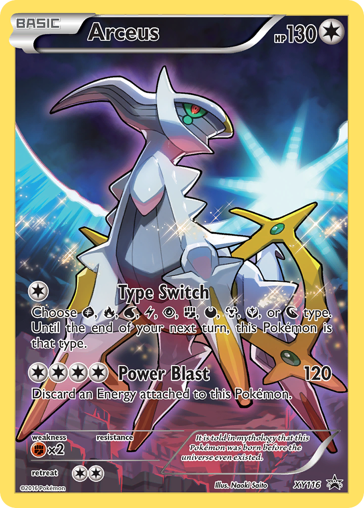 Arceus (XY116) [XY: Black Star Promos] | Gamers Paradise