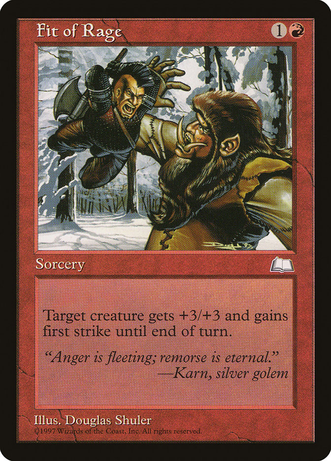 Fit of Rage [Weatherlight] | Gamers Paradise