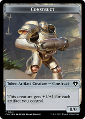 Thopter // Construct (41) Double-Sided Token [Commander Masters Tokens] | Gamers Paradise