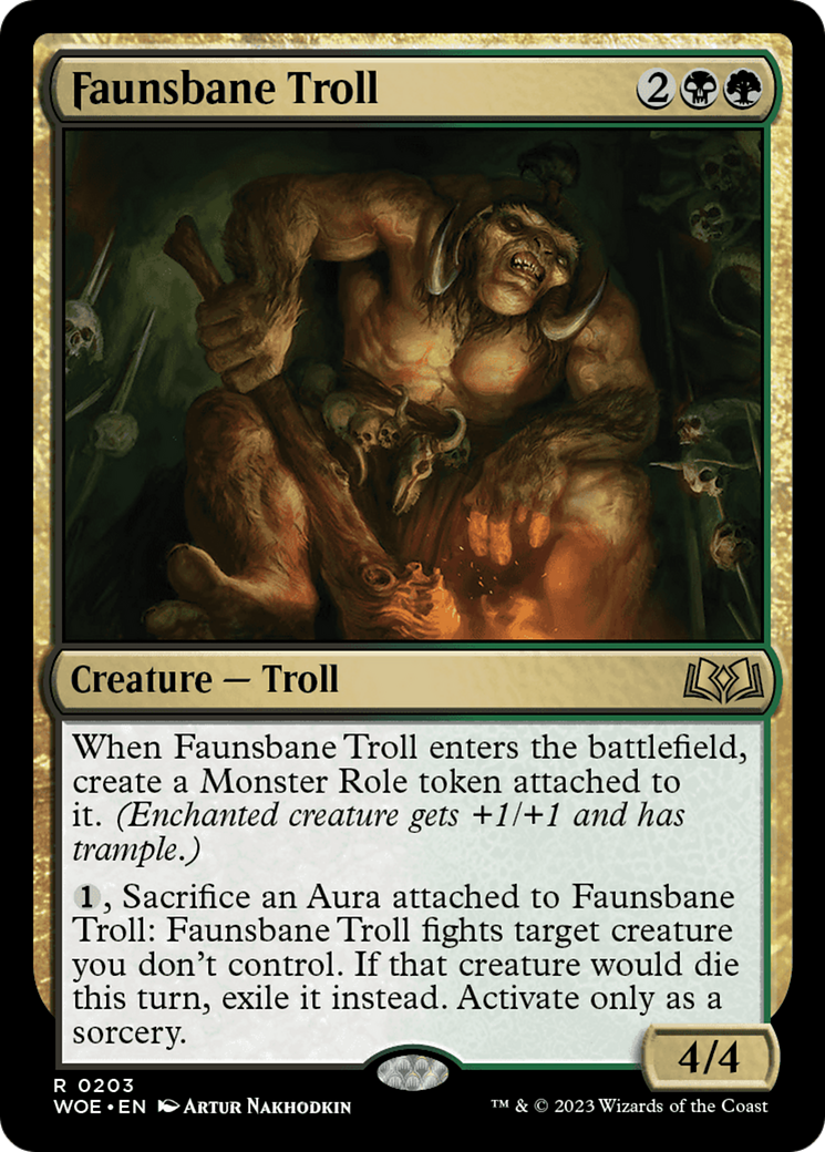 Faunsbane Troll [Wilds of Eldraine] | Gamers Paradise