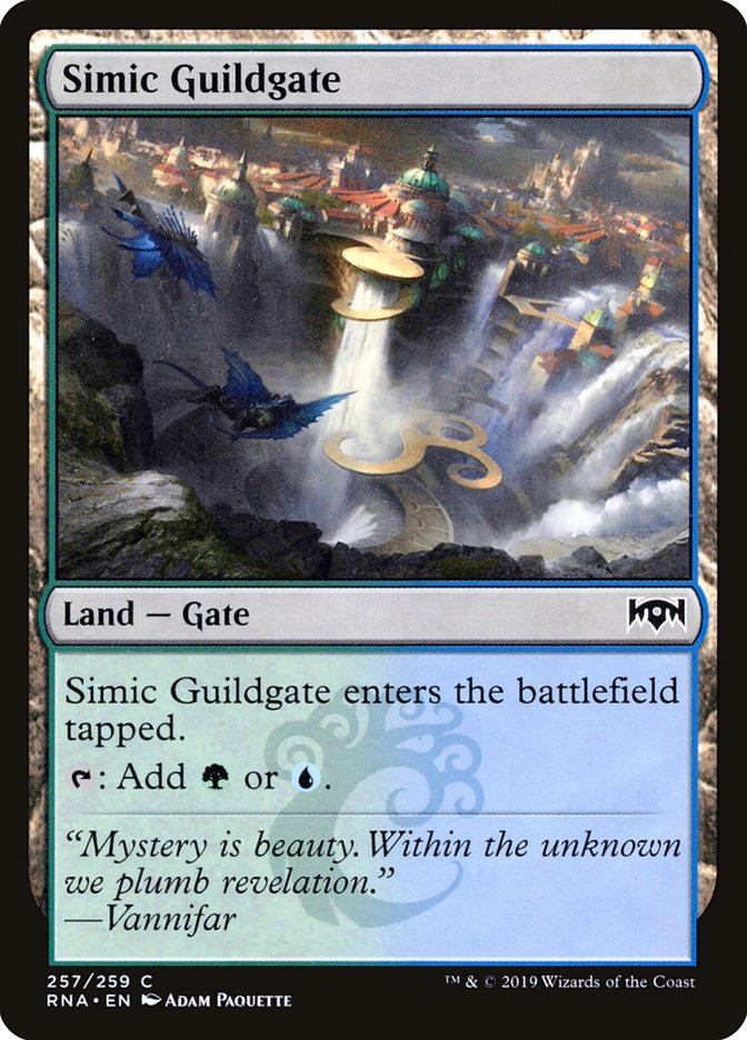 Simic Guildgate (257/259) [Ravnica Allegiance] | Gamers Paradise