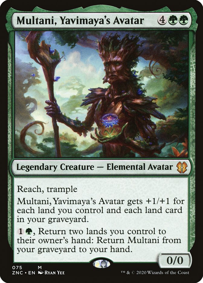 Multani, Yavimaya's Avatar [Zendikar Rising Commander] | Gamers Paradise