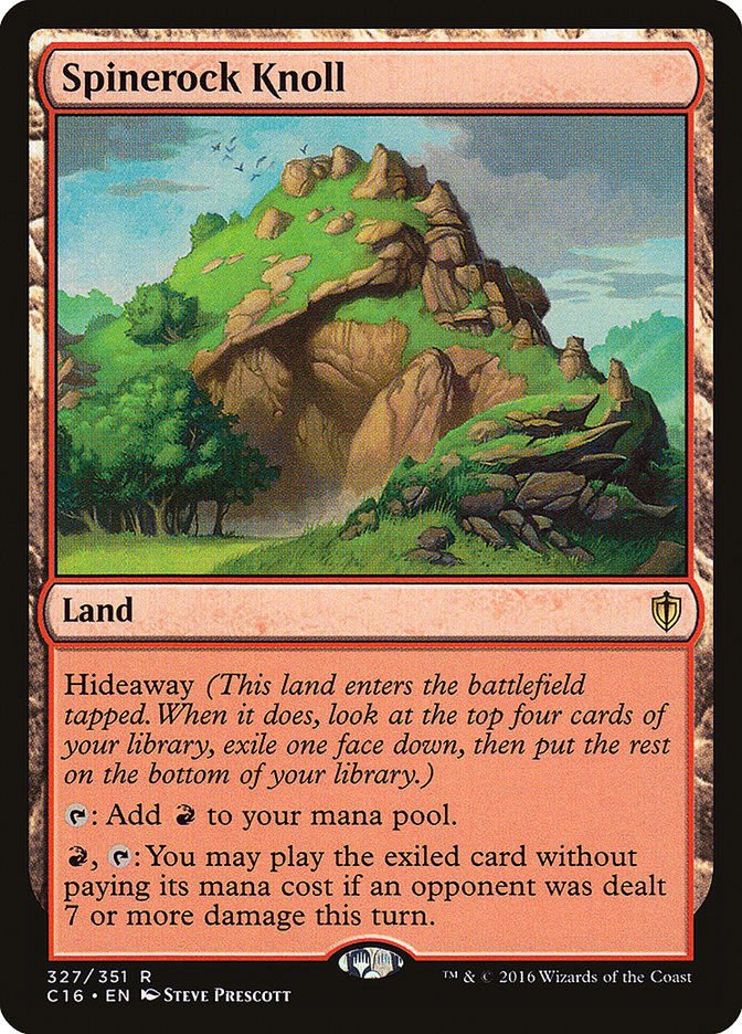 Spinerock Knoll [Commander 2016] | Gamers Paradise