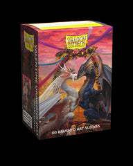 Dragon Shield: Standard 100ct Brushed Art Sleeves - Valentine Dragons (2023) | Gamers Paradise