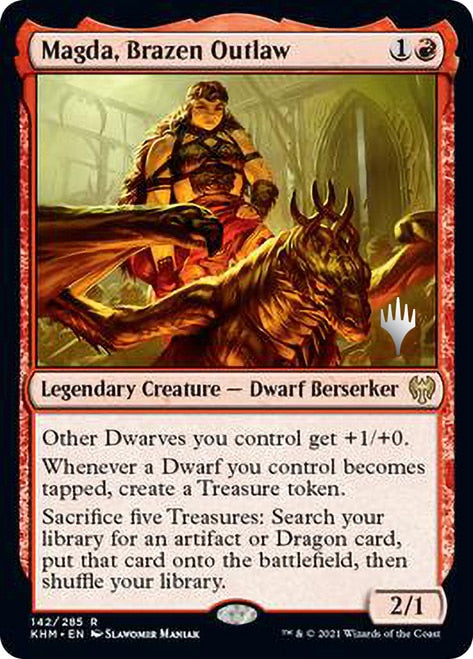 Magda, Brazen Outlaw (Promo Pack) [Kaldheim Promos] | Gamers Paradise