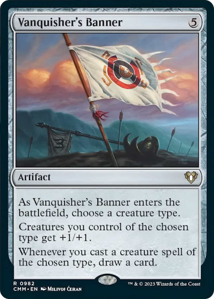 Vanquisher's Banner [Commander Masters] | Gamers Paradise