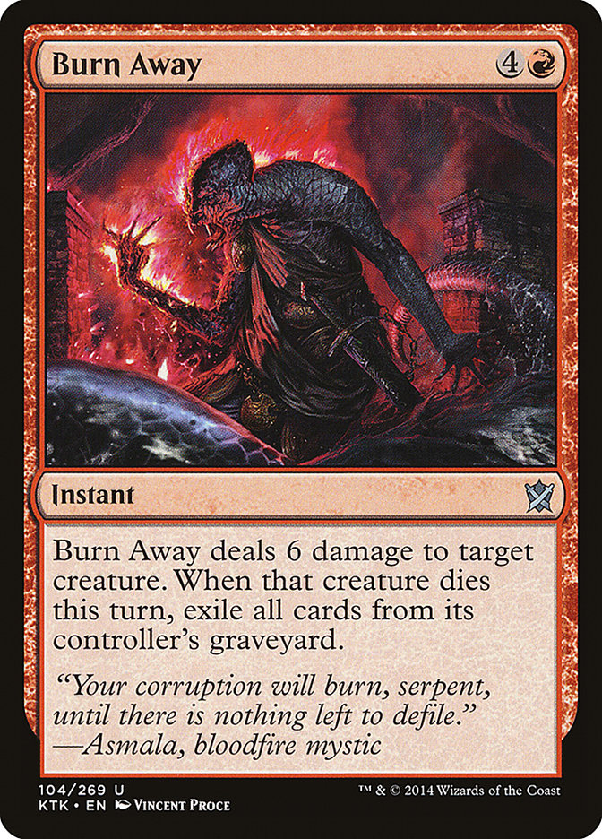Burn Away [Khans of Tarkir] | Gamers Paradise