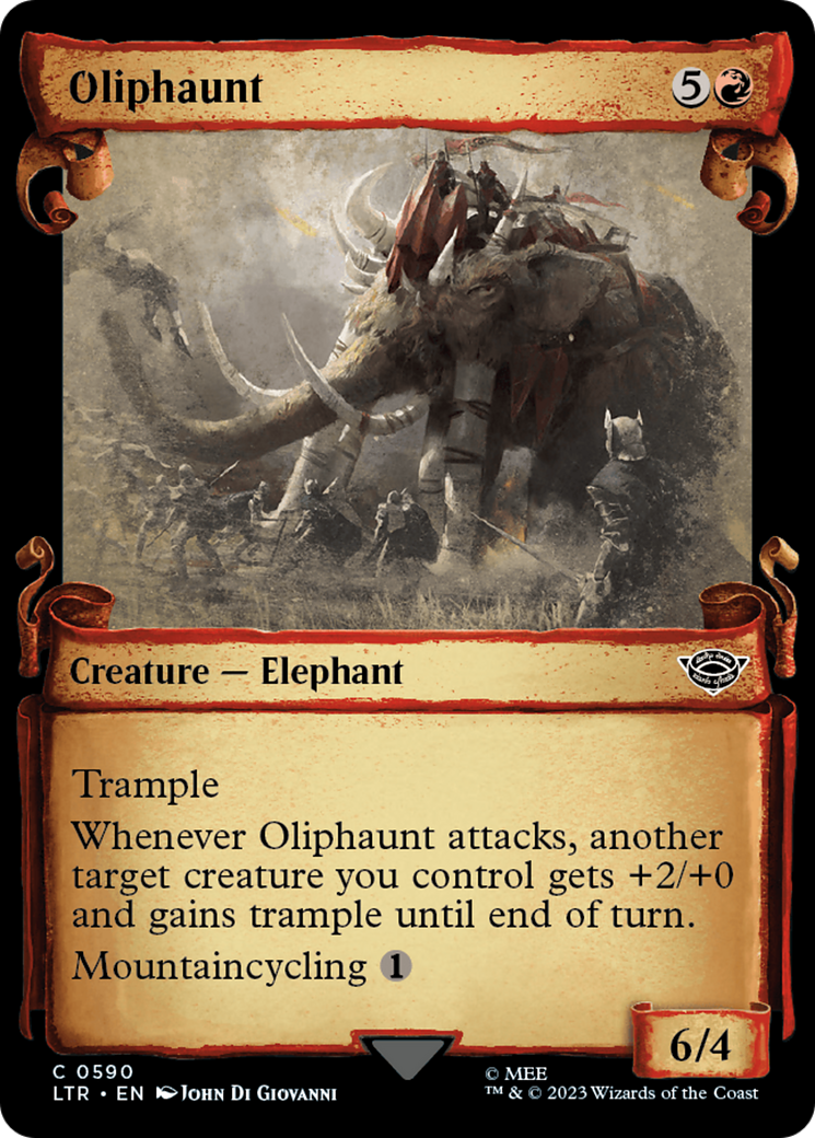 Oliphaunt [The Lord of the Rings: Tales of Middle-Earth Showcase Scrolls] | Gamers Paradise