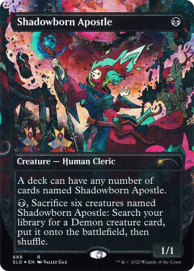 Shadowborn Apostle (688) (Borderless) [Secret Lair Drop Promos] | Gamers Paradise