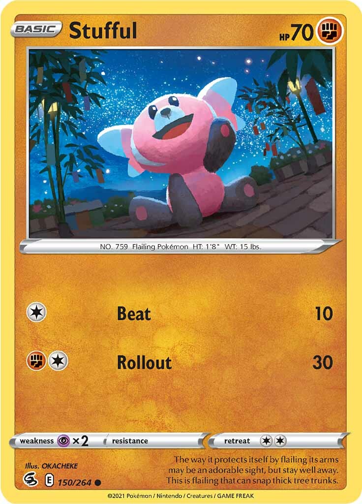 Stufful (150/264) [Sword & Shield: Fusion Strike] | Gamers Paradise
