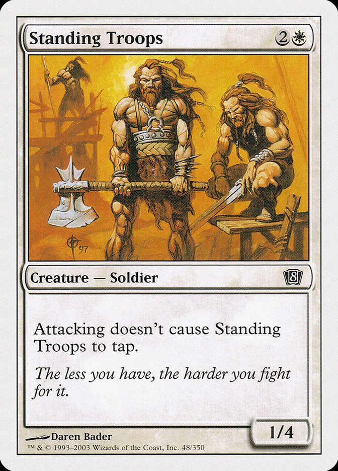 Standing Troops [Eighth Edition] | Gamers Paradise
