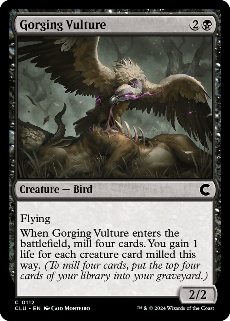 Gorging Vulture [Ravnica: Clue Edition] | Gamers Paradise