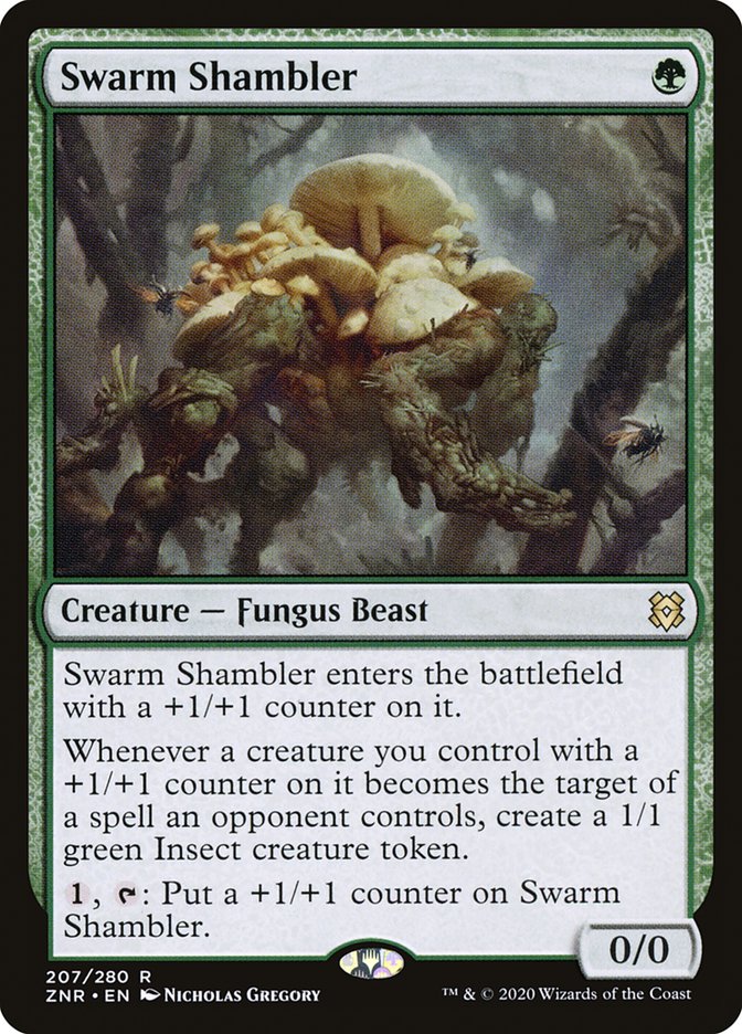 Swarm Shambler [Zendikar Rising] | Gamers Paradise