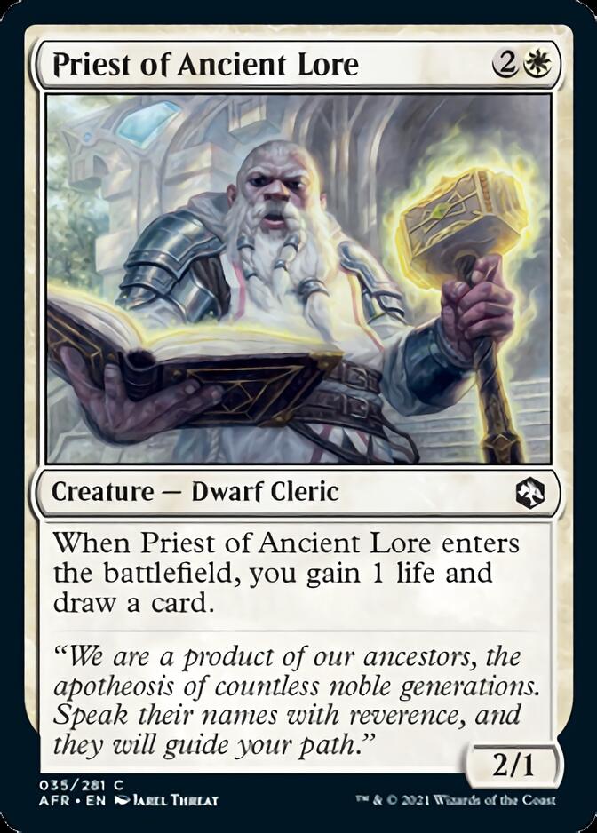 Priest of Ancient Lore [Dungeons & Dragons: Adventures in the Forgotten Realms] | Gamers Paradise