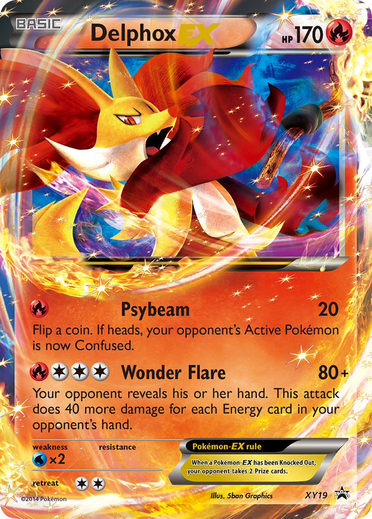 Delphox EX (XY19) [XY: Black Star Promos] | Gamers Paradise