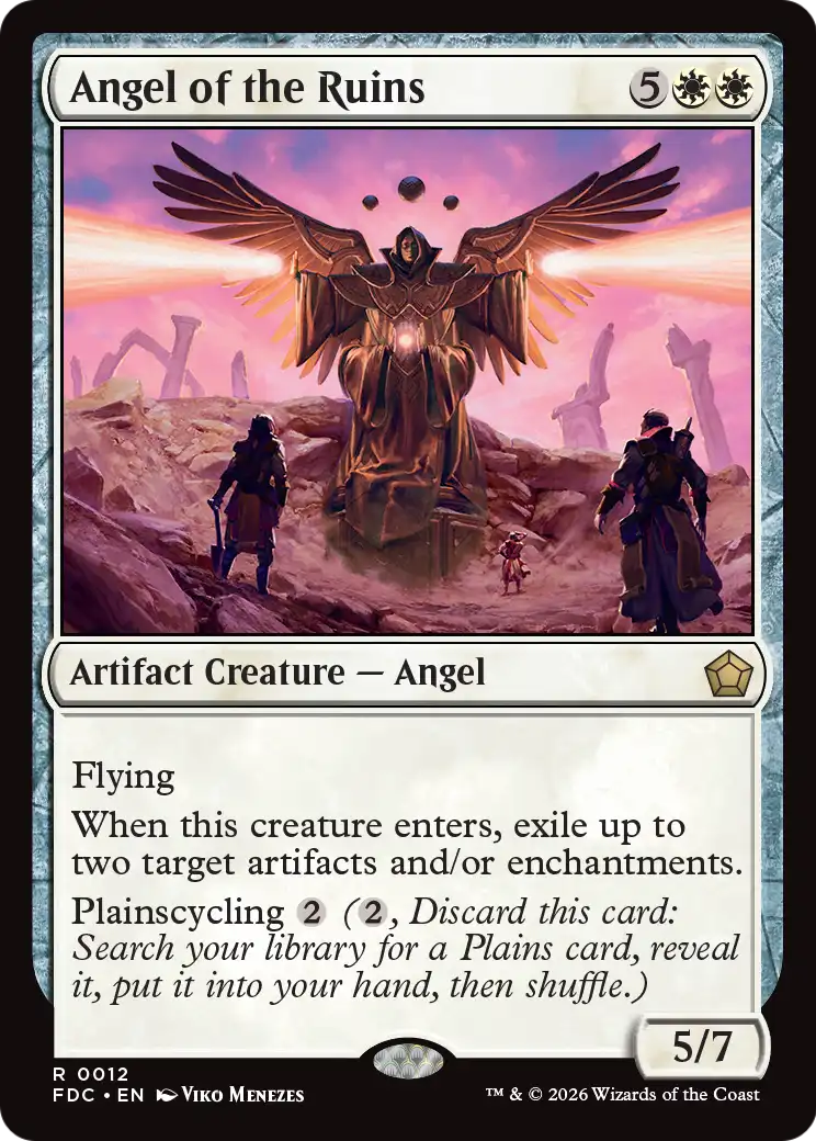 Angel of the Ruins [Foundations Commander] | Gamers Paradise