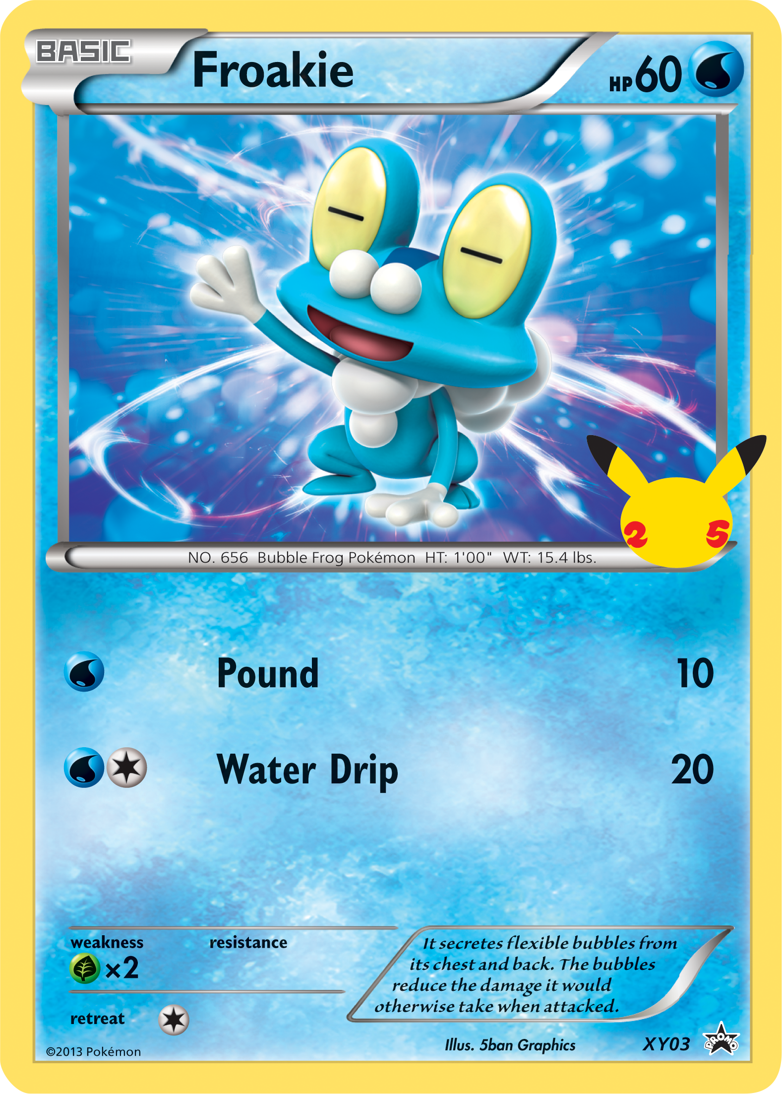 Froakie (XY03) (Jumbo Card) [First Partner Pack] | Gamers Paradise