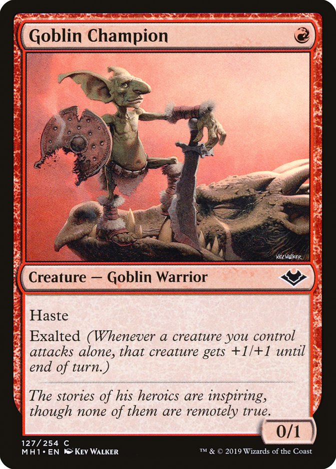 Goblin Champion [Modern Horizons] | Gamers Paradise