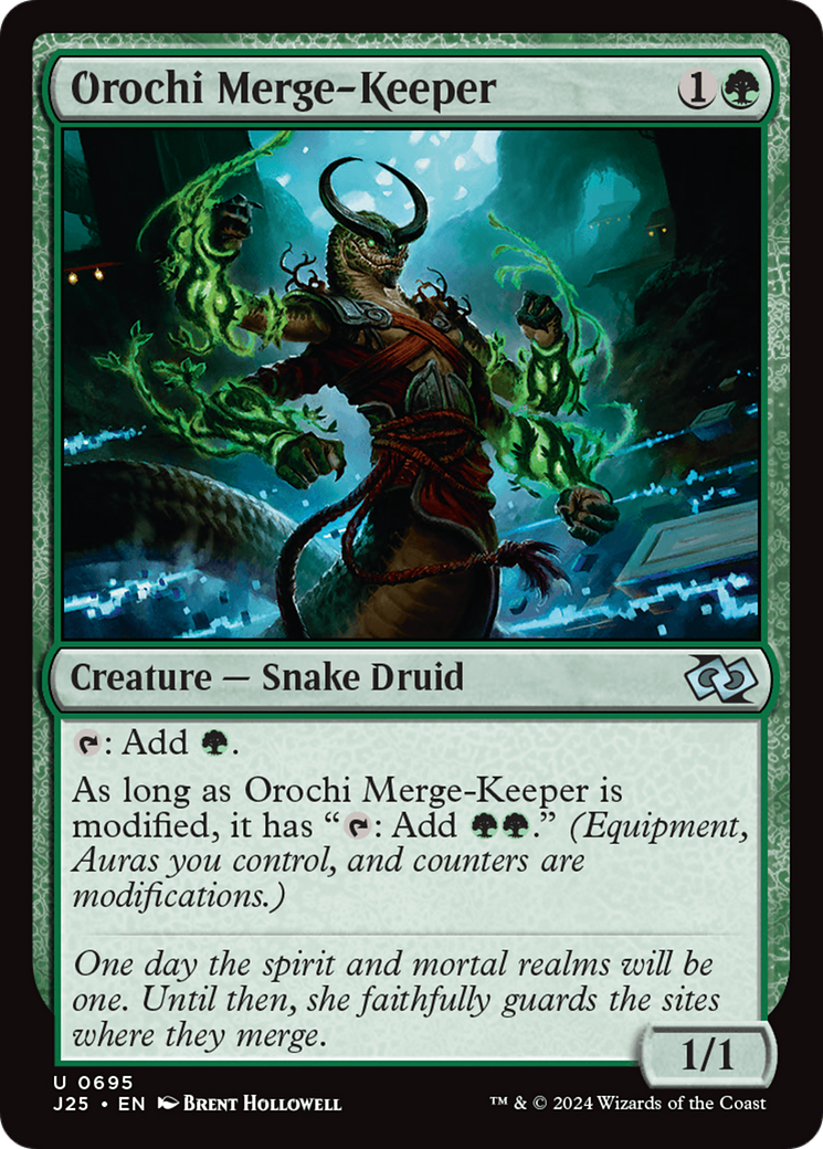 Orochi Merge-Keeper [Foundations Jumpstart] | Gamers Paradise