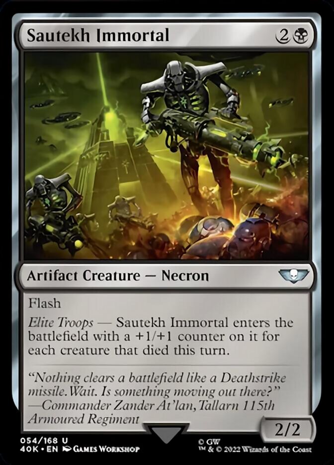 Sautekh Immortal [Warhammer 40,000] | Gamers Paradise