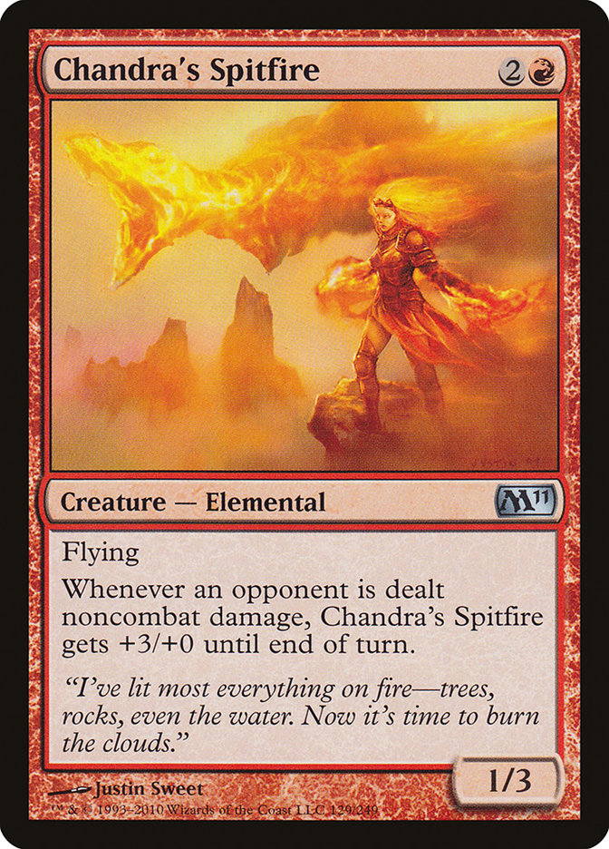 Chandra's Spitfire [Magic 2011] | Gamers Paradise
