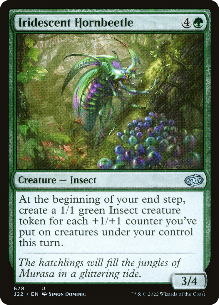 Iridescent Hornbeetle [Jumpstart 2022] | Gamers Paradise