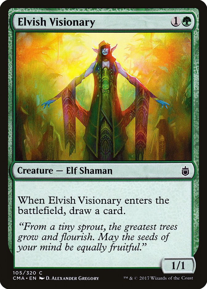 Elvish Visionary [Commander Anthology] | Gamers Paradise