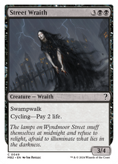 Street Wraith (White Border) [Mystery Booster 2] | Gamers Paradise