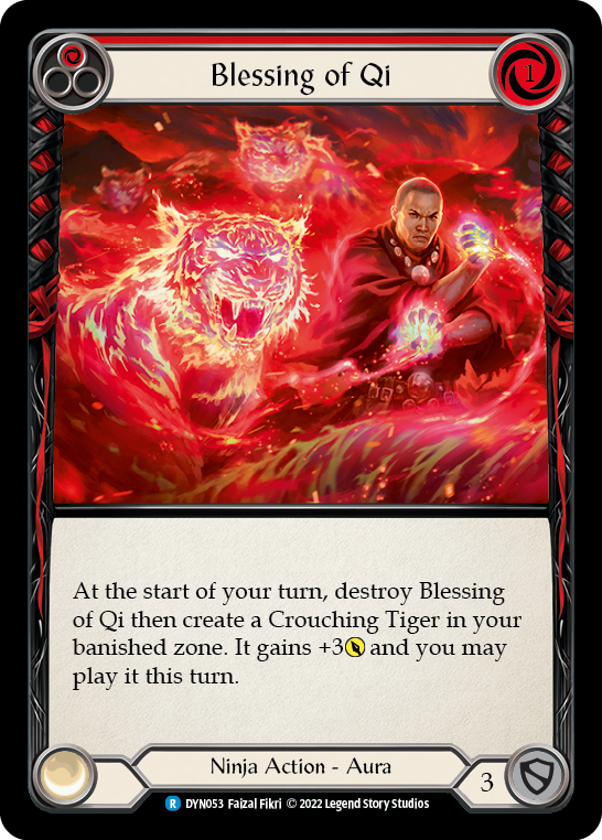 Blessing of Qi (Red) [DYN053] (Dynasty) | Gamers Paradise