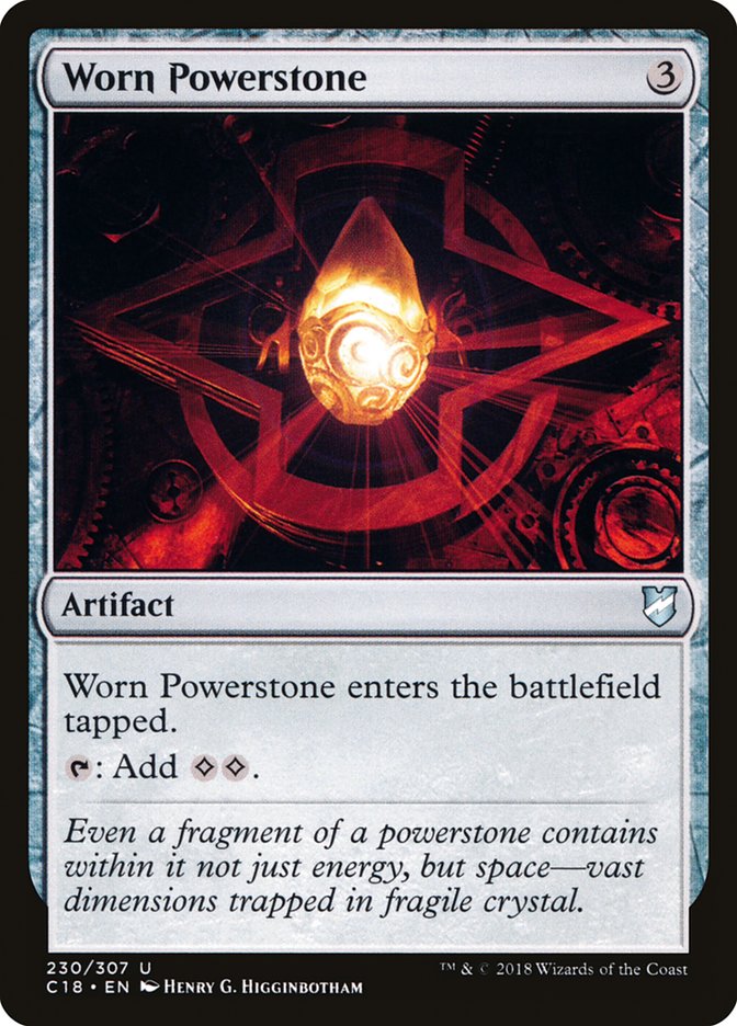 Worn Powerstone [Commander 2018] | Gamers Paradise