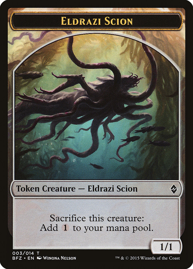 Eldrazi Scion Token (003/014) [Battle for Zendikar Tokens] | Gamers Paradise